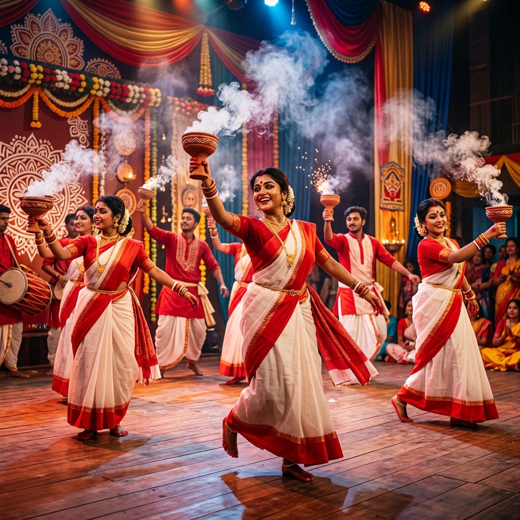 Traditional dance performance